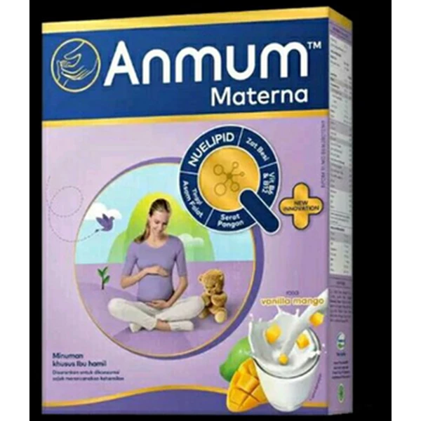 Anmum materna vanilla mango 200gr x 24 pcs/ctn
