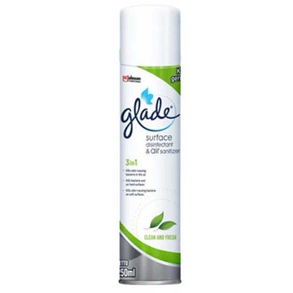 Glade disinfectant clean and fresh 250 ml x 12 pcs/ctn