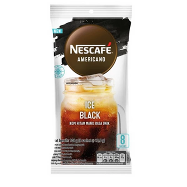 Nescafe 2 in 1 americano polybag 24 (13.5gr x 8) pcs/ctn kode 12476031