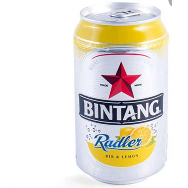Bintang beer radler can 330ml x 24 pcs/ctn code 114329