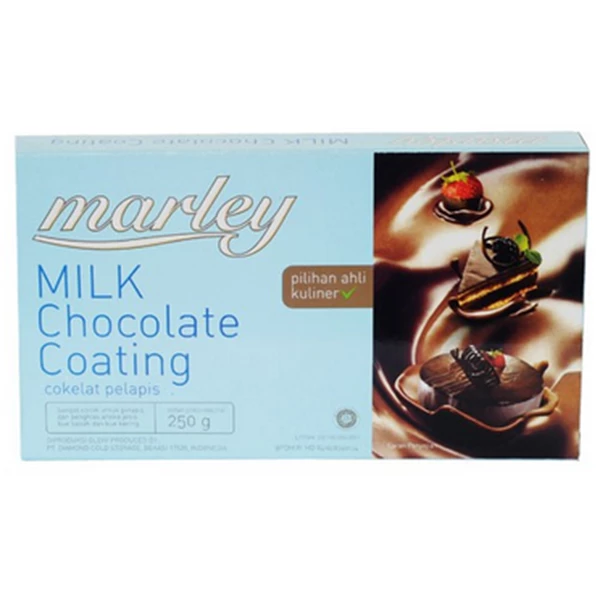 Marley chocolate coating milk 250gr x 6 pcs/ctn (10000786)