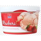 Diamond ice cream rasa strawberry 700ml x 4 pcs/ctn (10000201) 1