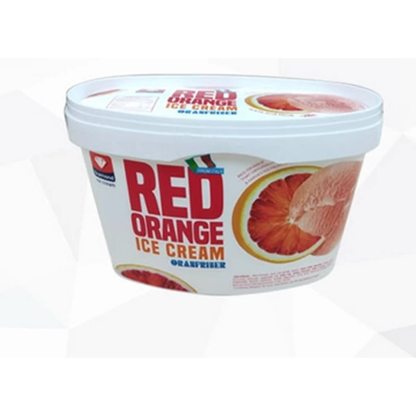 Diamond ice cream oranfrizer flavor 700ml x 4pcs/ctn (10000548)