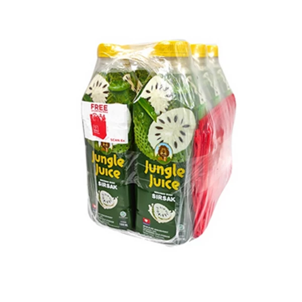 Jungle juice soursop 1 liter banded 6+1 bag (10000769)