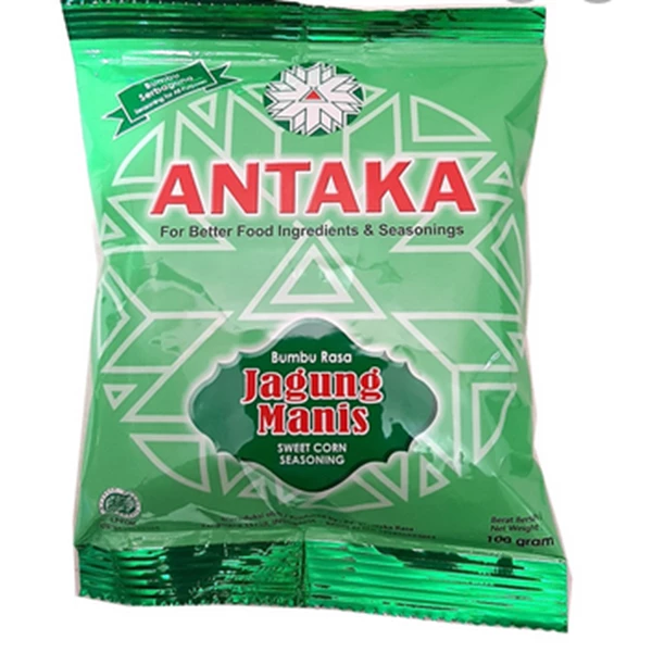 Antaka sweet corn seasoning 100gr (@10 sachets) per carton of 20 renceng code 4050009