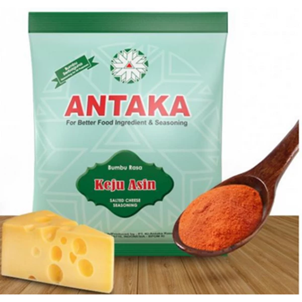 Antaka Salted Cheese Seasoning 100gr (@10 sachets) per carton of 20 renceng code 4050007