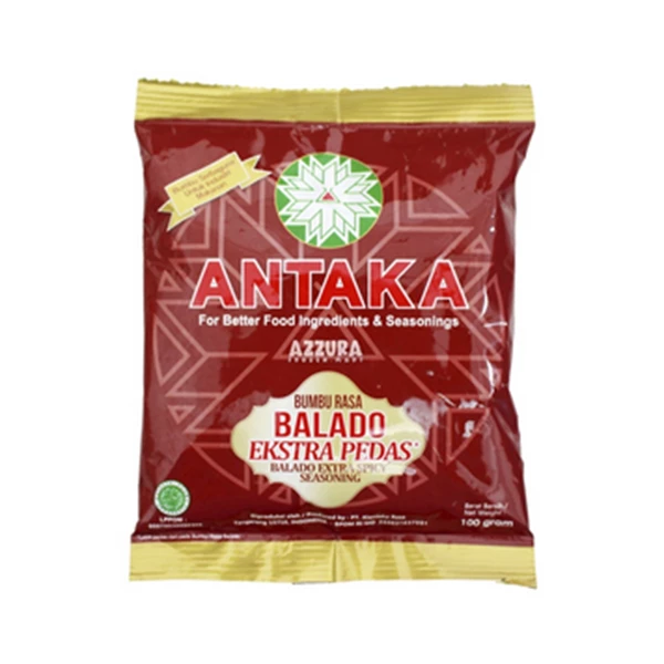 Antaka Balado red spice extra spicy (@10 sachets) per carton of 20 renceng code 4060001