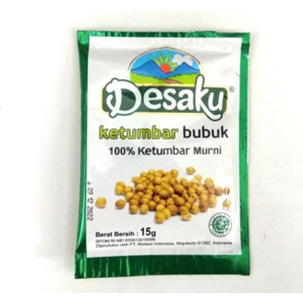 Desaku coriander 15gr (@ contents 24 pcs) per carton of 8 packs (6910501)