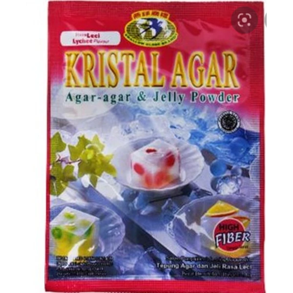 Swallow agar crystal lychee 10gr (per box contains 12 pcs) per carton contains 24 boxes (3100306)