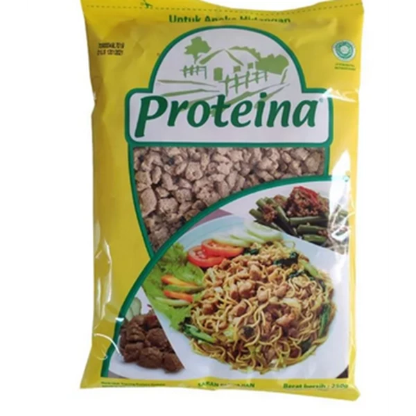 Proteina ls / vegetable protein vegetable meat for vegetarians 250gr per carton of 24 pcs (7130101)