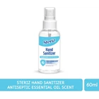 Steriz hand sanitizer antiseptic essential oil scent 60 ml per box of 24 pcs (8992771300125) 1