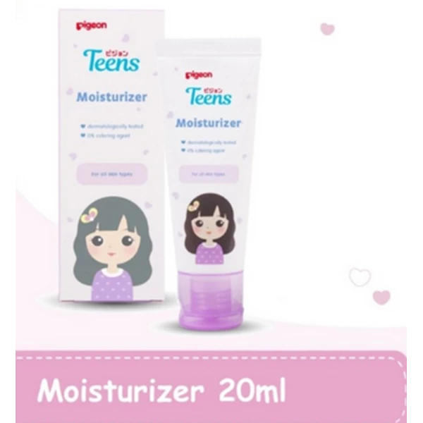 Pigeon teens moisturizer for all skin type 20 ml per box contains 24 pcs (8992771010062)