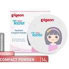 Pigeon teens compact powder pure white 14gr per carton of 24 pcs (8992771008434) 1