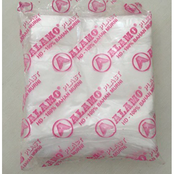 Alamo HD clear plastic bag uk. 24 cm per bunch of 5 packs