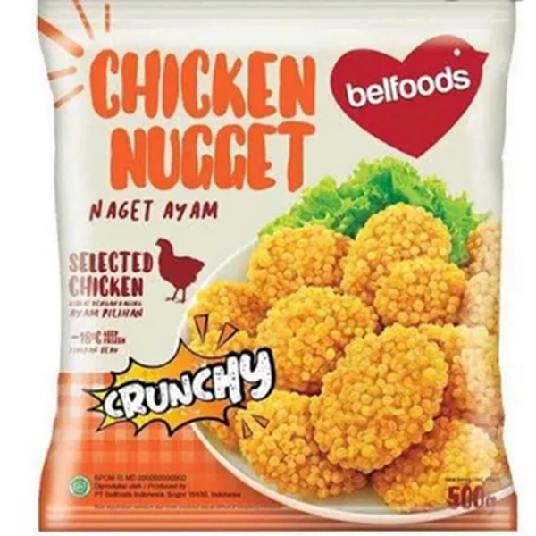 Belfoods favorite crispy chicken nuggets 500gr per box of 12 pcs (FG2272011018)