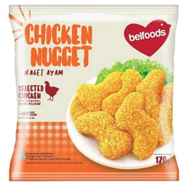 Belfoods chicken nugget stick 170gr per box of 24 pcs (FG2272013009)