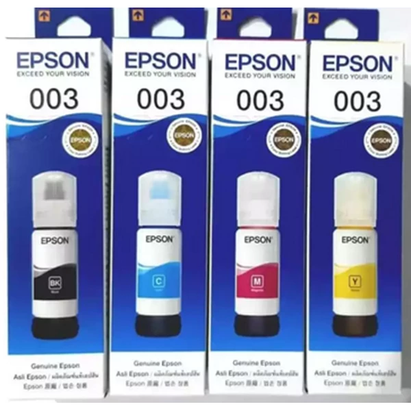 Epson printer ink L3110 series type 003 yellow color per pcs