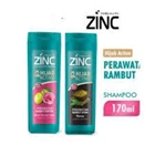 Zinc Shampoo Hijab Perawatan Rambut Hitam 170 ml per karton isi 24 botol 10914 1