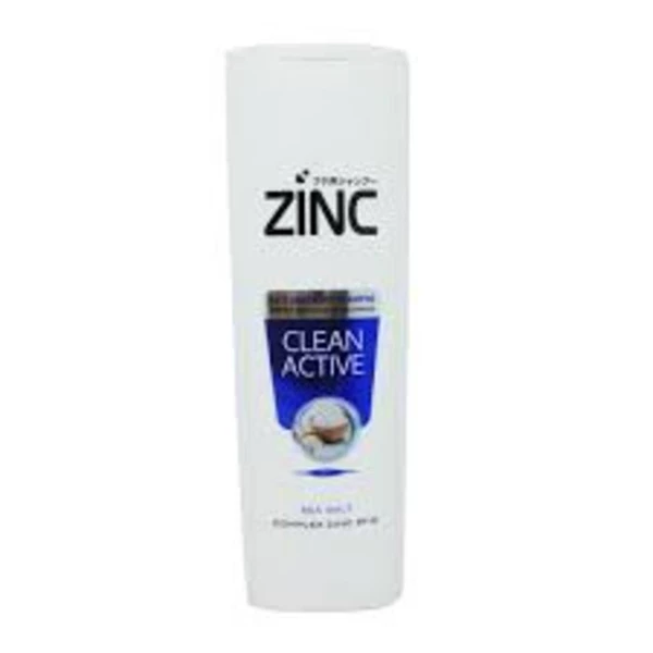 Zinc Shampo Clean & Active 170 ml  per karton isi 24 botol bar code (ZIK180E)