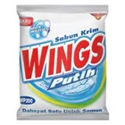 WINGS Cream Detergent White 50 gr per carton of 60 packs 1