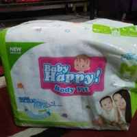 BABY HAPPY Diapers Perekat M isi 10 isi 12 pak /karton 60647