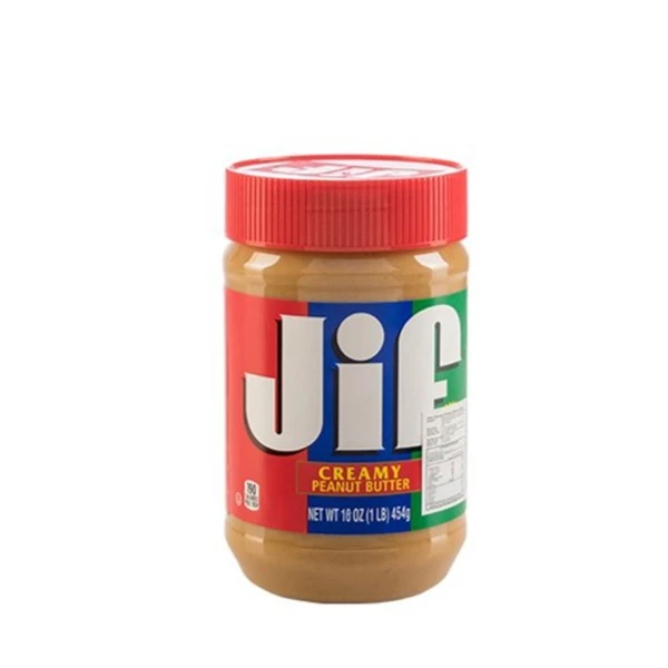 JIF peanut butter chunky 454gr per dus isi 12 pack