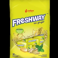 Freshway Ice Ginger Candy RTD contains 24 pcs per carton contains 260 pcs bar code 2006