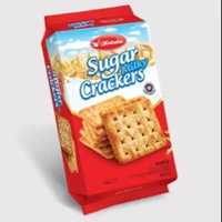 Sugar Milky Crackers 108 gr box of 4 pak per pak isi 6 pcs