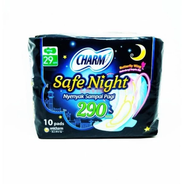 CHARM BODY FIT SAFE NIGHT 35CM W G 6I PER DUS ISI 40 BAG / 6 PCS