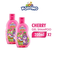 KODOMO Shampoo GEL CHERRY Botol 200ML per karton isi 24 botol (KSG200C)