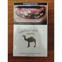 Camel rokok filter white isi 20 batang per slop isi 10 per ball isi 50 slop
