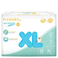 Makuku Slim Pants XL32 per 1 pack isi 6 pcs per karton isi 6 ball