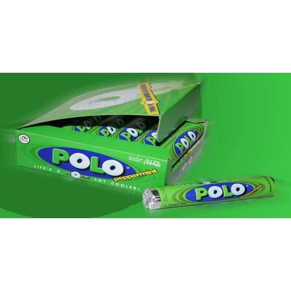 POLO Peppermint Hanger 24g x 12 pcs x 24 pack/ctn 