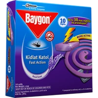 Baygon Coil 8 Jam 5 pasang x 60 pcs per karton 8998899001500