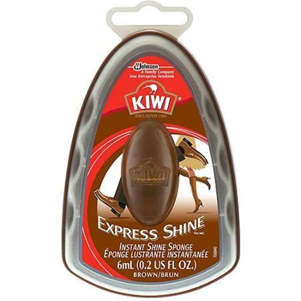 KIWI Express Sponge black 7 ml per karton isi 12 pcs 04801234014315