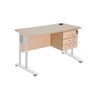 DONATI Office Staff Desk Without Drawers 4
