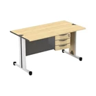 modera Main office desk aod 6010-100cm 3 hanging drawers per unit 3
