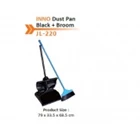Sapu Dust Pan Black + Broom JL-220  1