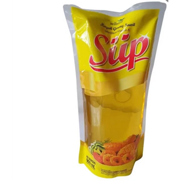 Siip cooking oil pouch 900 ml per carton of 12 pcs