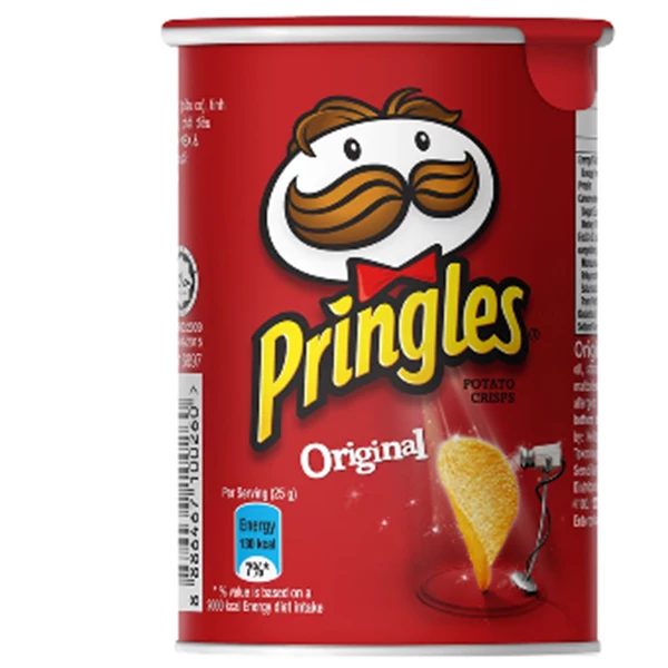 Pringles keripik kentang original 42 gr x 12 pcs/karton
