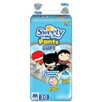 Sweety Silver Pants Boys M 30 pads per karton isi 3 pcs