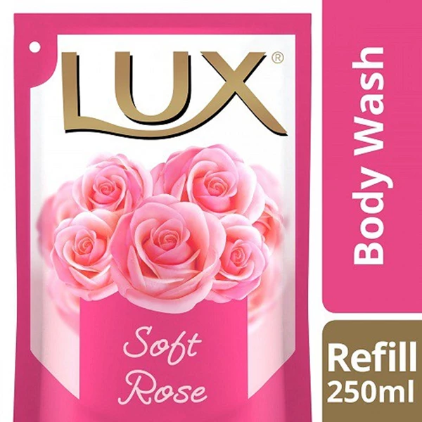 Sell LUX BODY WASH SOFT ROSE LD REFF 250ML PER CARTON CONTENTS 24 PCS