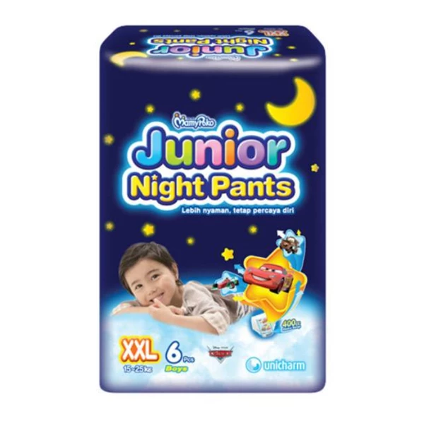 Sell Mamypoko Junior Night Pants XXL 6B x 6 bag per karton | Jaya Utama  Santikah Jakarta