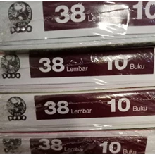 Dodo buku tulis exercise book 38 lembar 40 pack x 10 pcs per karton