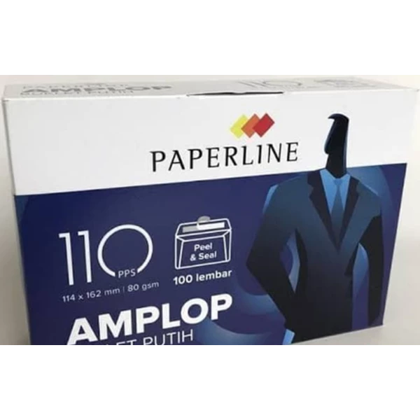 Paperline envelope 110 plain peel seal 40 pack x 100 pcs per karton
