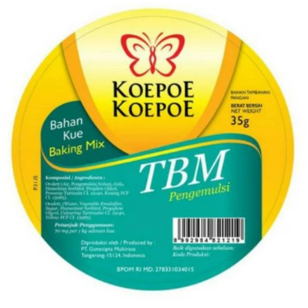 Koepoe Koepoe Tbm 35 gr x 24 pcs per karton