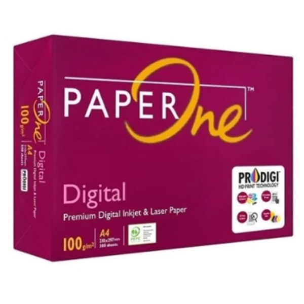 Paper one hvs paper (photocopy) A4 100 gr per ream of 500 sheets