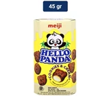 Meiji hello panda biscuit cokies & cream 45 gr (1 x 8 x 10) pcs/carton 1