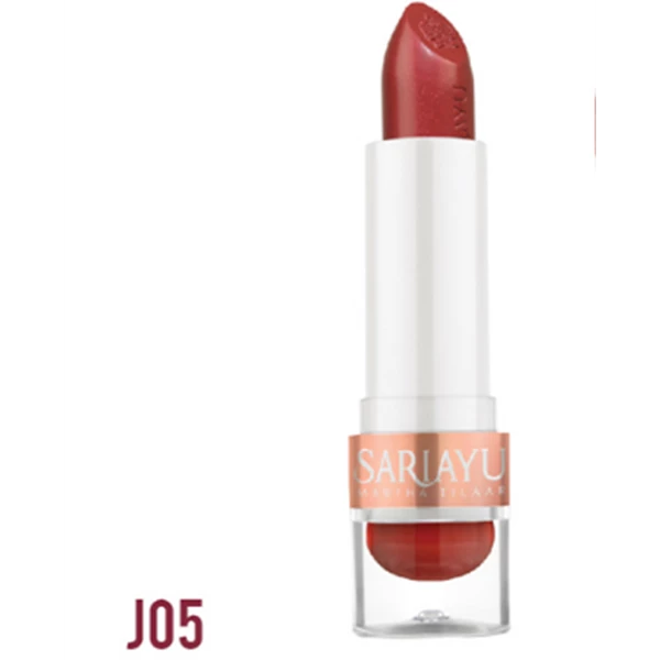 Sariayu color trend 2018 lipstick metallic j 05 4.5gr x 24 pcs/ctn (8990090028430)