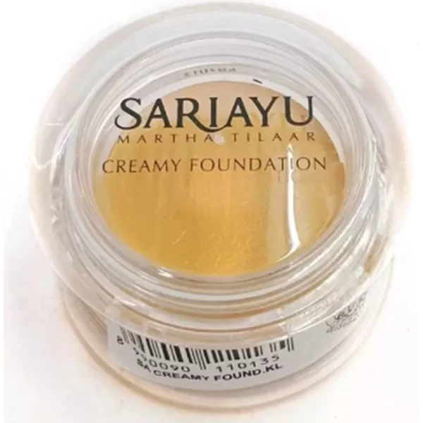 Sariayu creamy foundation sawo matang 15gr x 75 pcs/ctn (8990090111347)